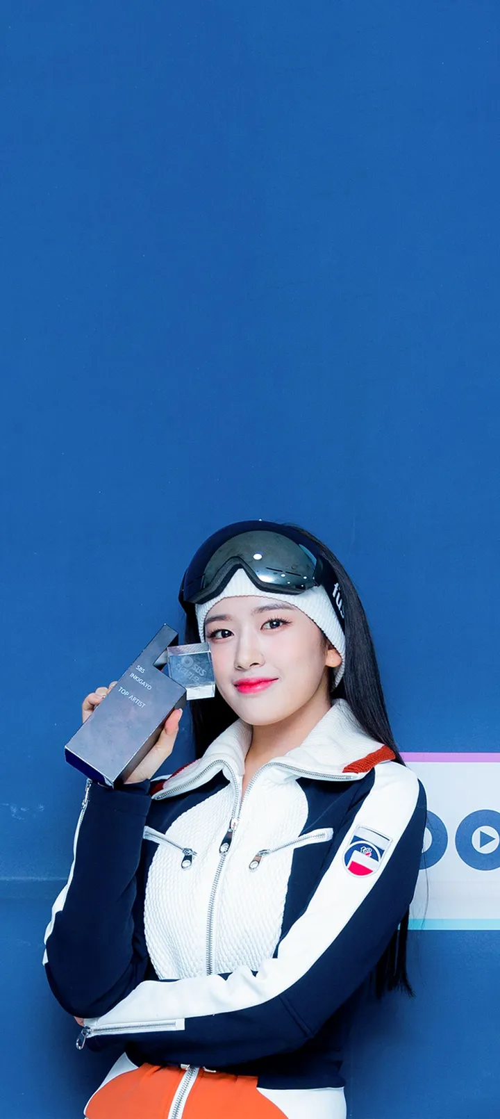 Fond d'écran de verrouillage mobile An Yu-jin 4K HD télécharger — IZ*ONE, IVE