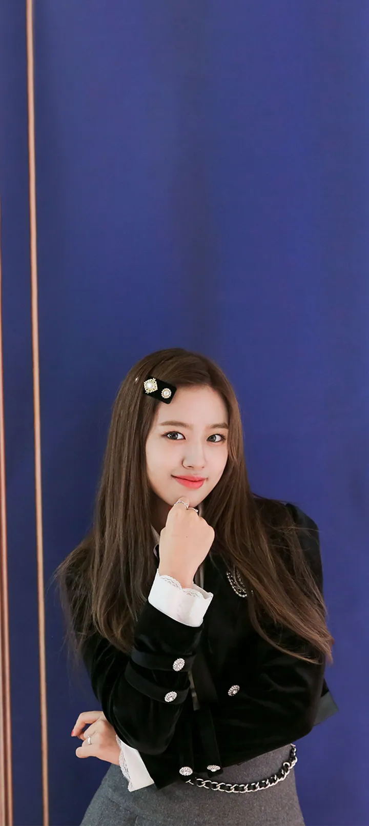 Fond d'écran de verrouillage mobile An Yu-jin 4K HD télécharger — IZ*ONE, IVE