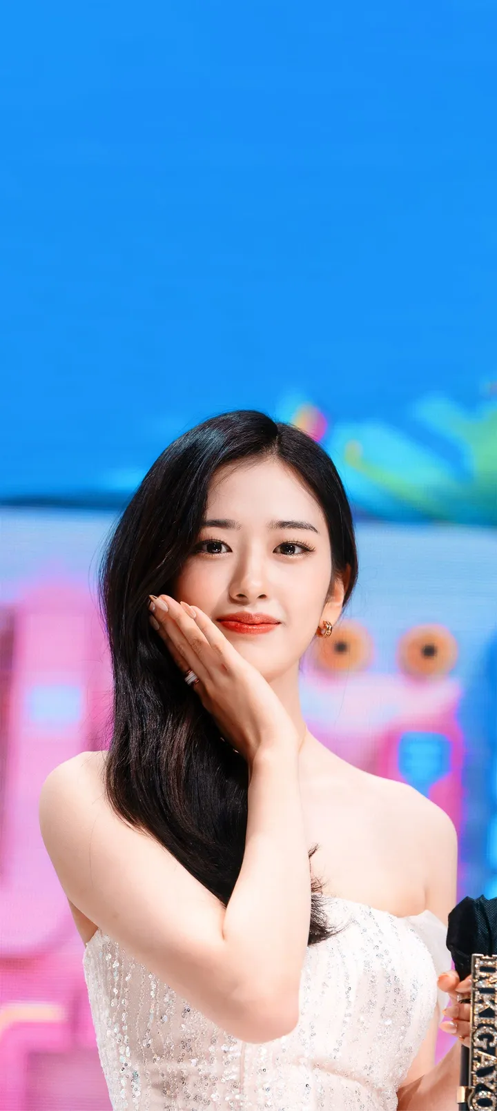 Fond d'écran de verrouillage mobile An Yu-jin 4K HD télécharger — IZ*ONE, IVE