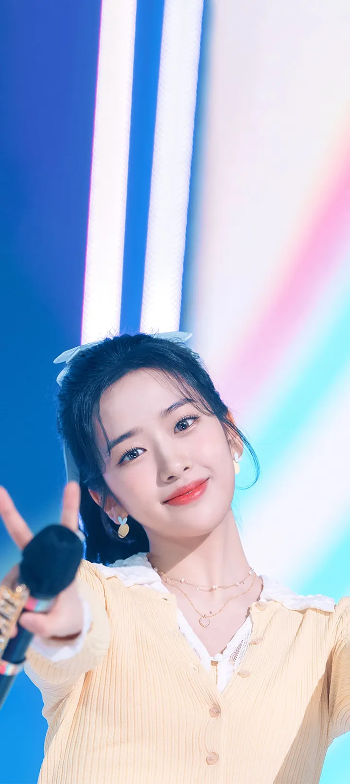 Fond d'écran de verrouillage mobile An Yu-jin 4K HD télécharger — IZ*ONE, IVE