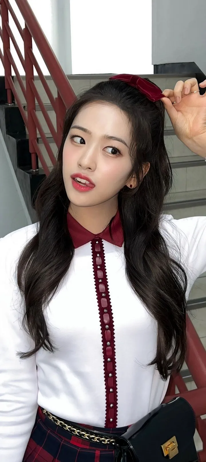 Fond d'écran de verrouillage mobile An Yu-jin 4K HD télécharger — IZ*ONE, IVE