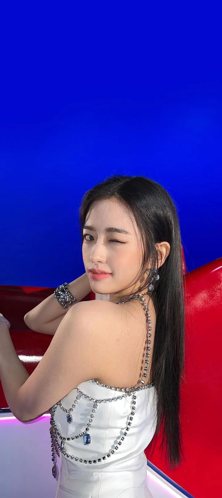 Fond d'écran de verrouillage mobile An Yu-jin 4K HD télécharger — IZ*ONE, IVE