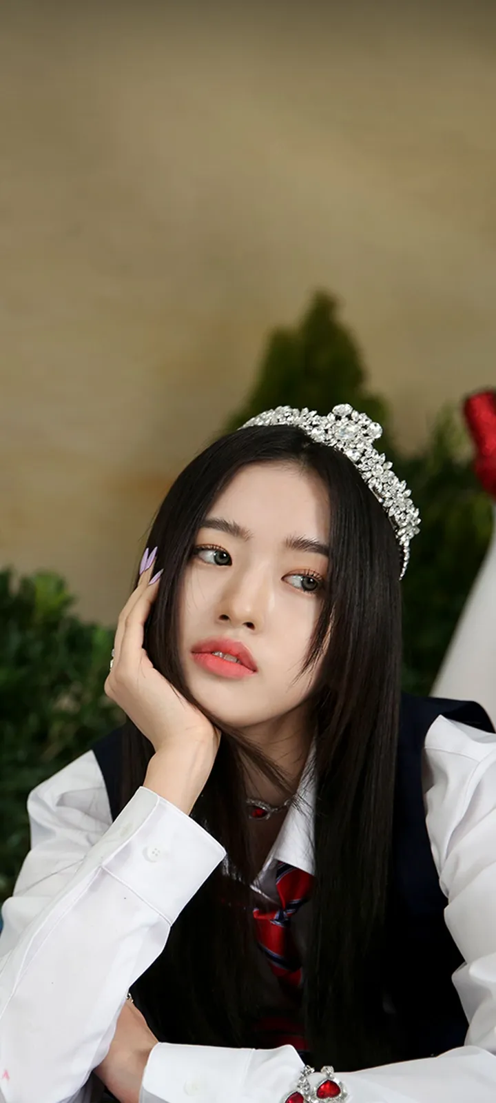 Fond d'écran de verrouillage mobile An Yu-jin 4K HD télécharger — IZ*ONE, IVE