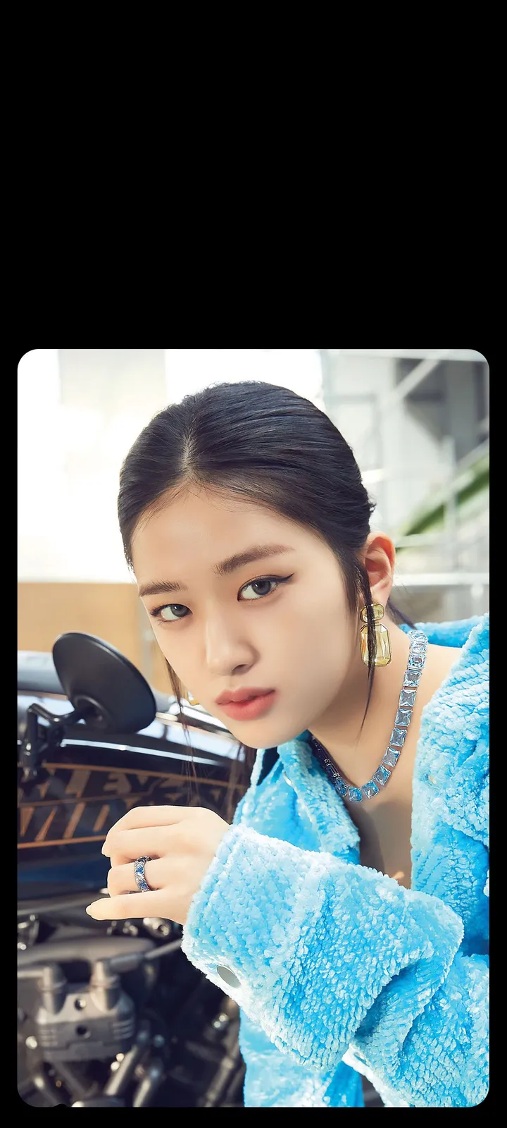 Fond d'écran de verrouillage mobile An Yu-jin 4K HD télécharger — IZ*ONE, IVE