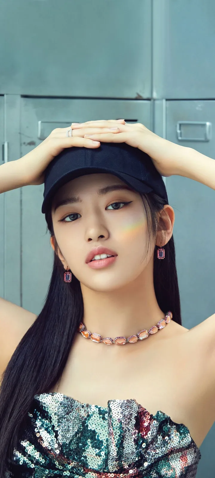 Fond d'écran de verrouillage mobile An Yu-jin 4K HD télécharger — IZ*ONE, IVE