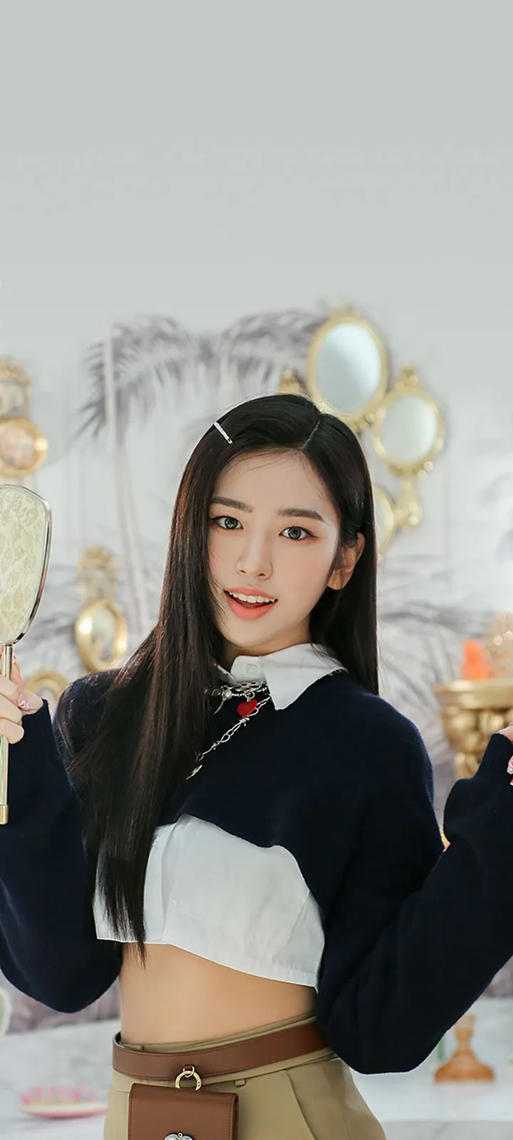 Fond d'écran de verrouillage mobile An Yu-jin 4K HD télécharger — IZ*ONE, IVE