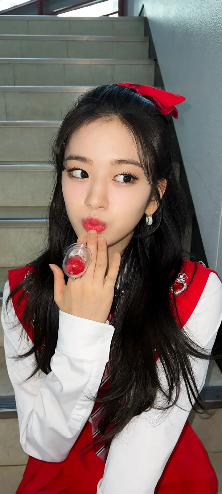 Fond d'écran de verrouillage mobile An Yu-jin 4K HD télécharger — IZ*ONE, IVE