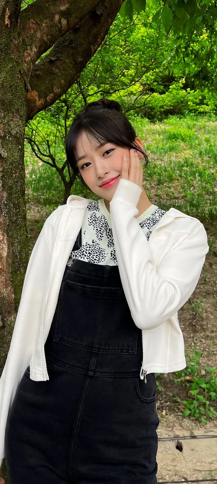 Fond d'écran de verrouillage mobile An Yu-jin 4K HD télécharger — IZ*ONE, IVE