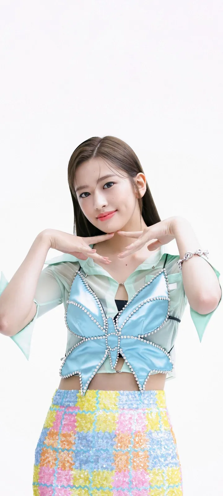 Fond d'écran de verrouillage mobile An Yu-jin 4K HD télécharger — IZ*ONE, IVE