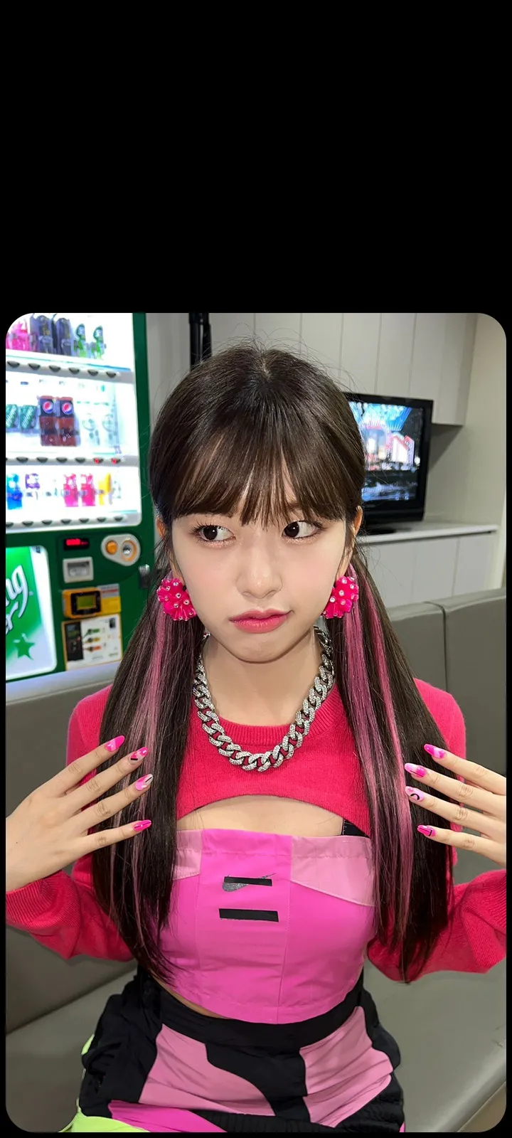 Fond d'écran de verrouillage mobile An Yu-jin 4K HD télécharger — IZ*ONE, IVE