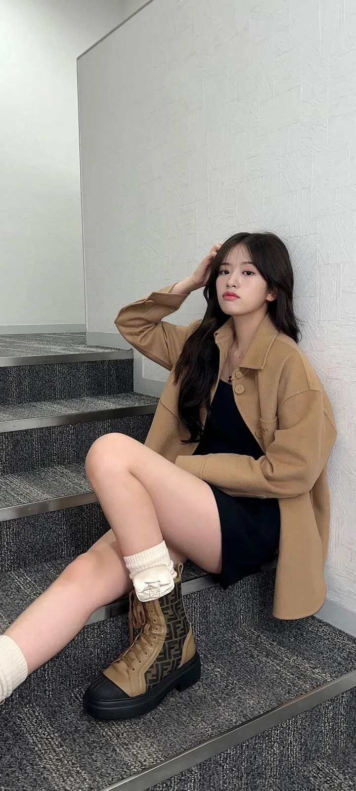 Fond d'écran de verrouillage mobile An Yu-jin 4K HD télécharger — IZ*ONE, IVE