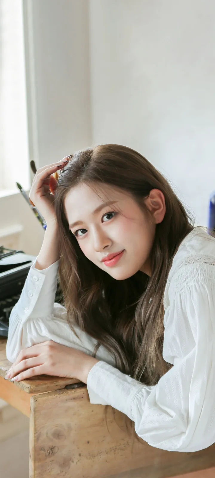 Fond d'écran de verrouillage mobile An Yu-jin 4K HD télécharger — IZ*ONE, IVE
