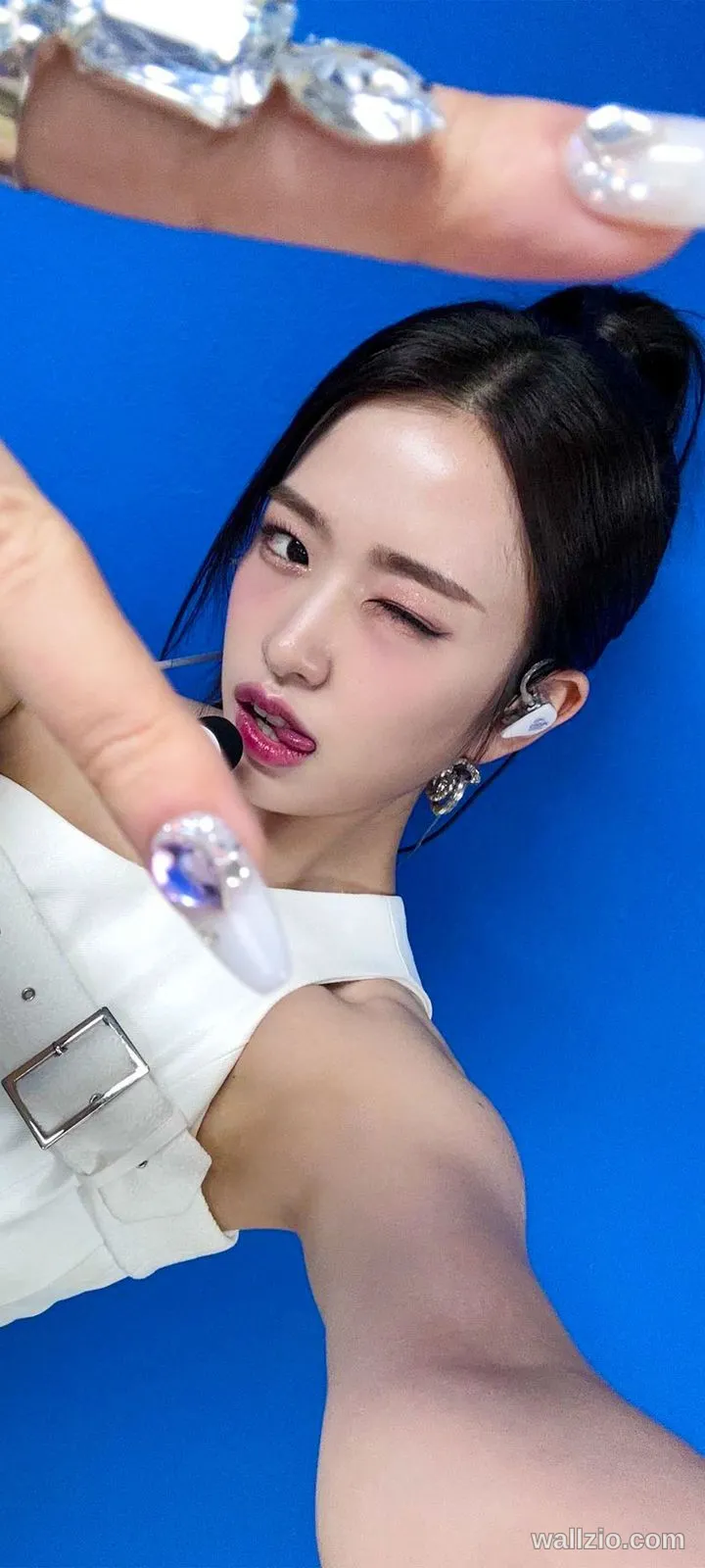 Fond d'écran de verrouillage mobile An Yu-jin 4K HD télécharger — IZ*ONE, IVE