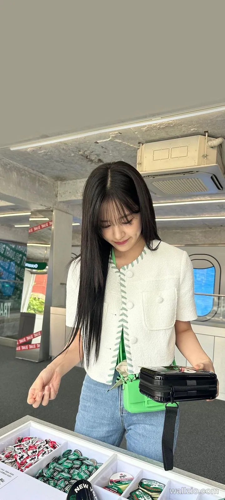 Fond d'écran de verrouillage mobile An Yu-jin 4K HD télécharger — IZ*ONE, IVE