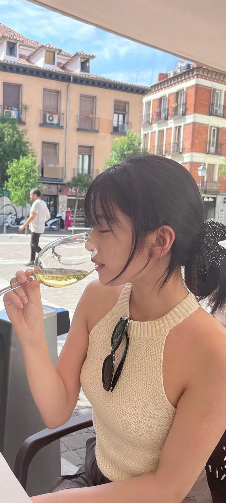 Fond d'écran de verrouillage mobile An Yu-jin 4K HD télécharger — IZ*ONE, IVE