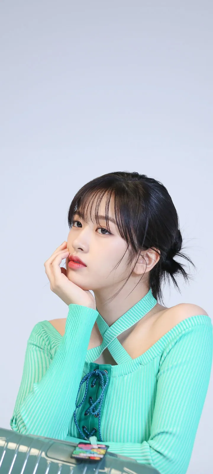 Fond d'écran de verrouillage mobile An Yu-jin 4K HD télécharger — IZ*ONE, IVE