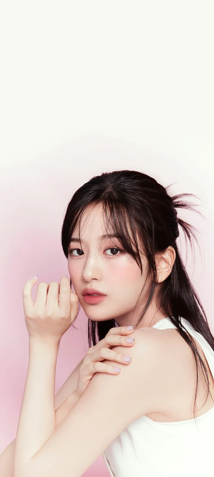 Fond d'écran de verrouillage mobile An Yu-jin 4K HD télécharger — IZ*ONE, IVE