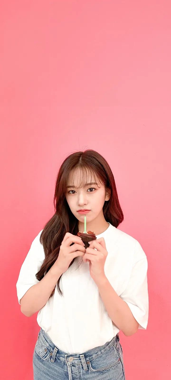 Fond d'écran de verrouillage mobile An Yu-jin 4K HD télécharger — IZ*ONE, IVE