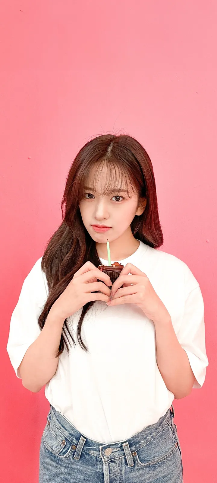 Fond d'écran de verrouillage mobile An Yu-jin 4K HD télécharger — IZ*ONE, IVE