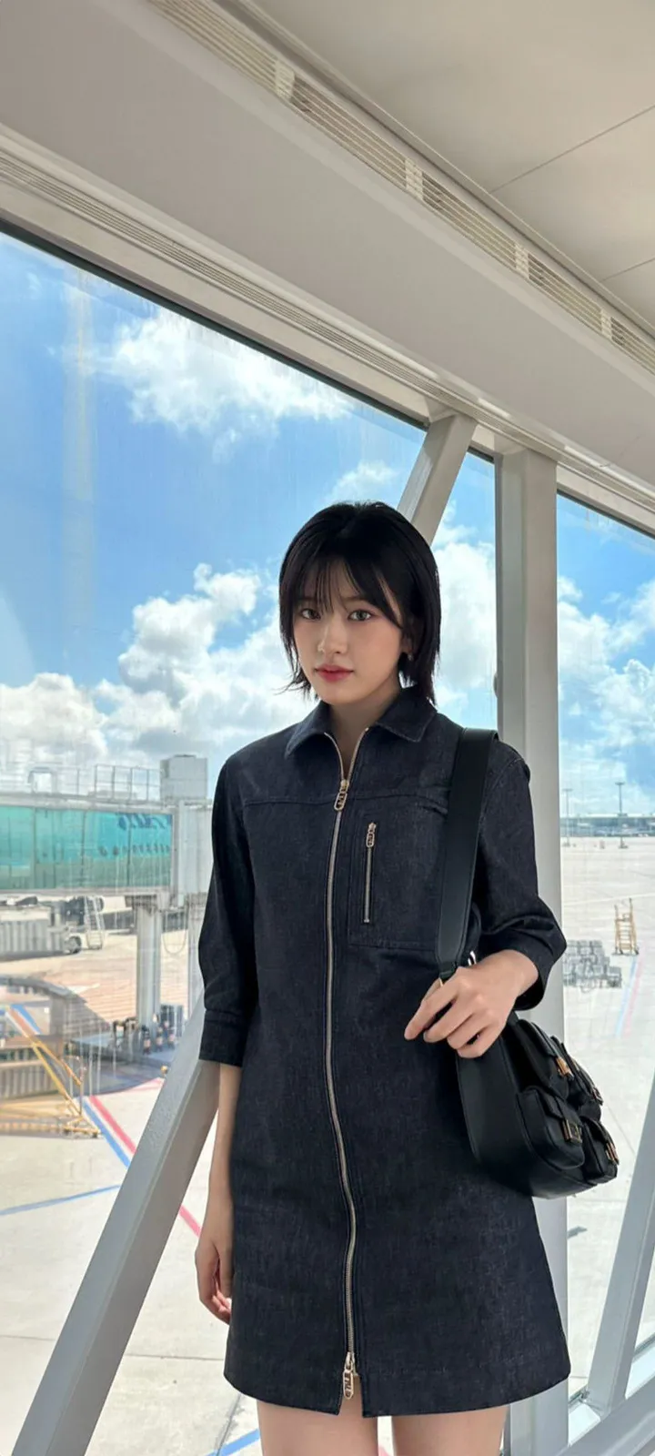 Fond d'écran de verrouillage mobile An Yu-jin 4K HD télécharger — IZ*ONE, IVE