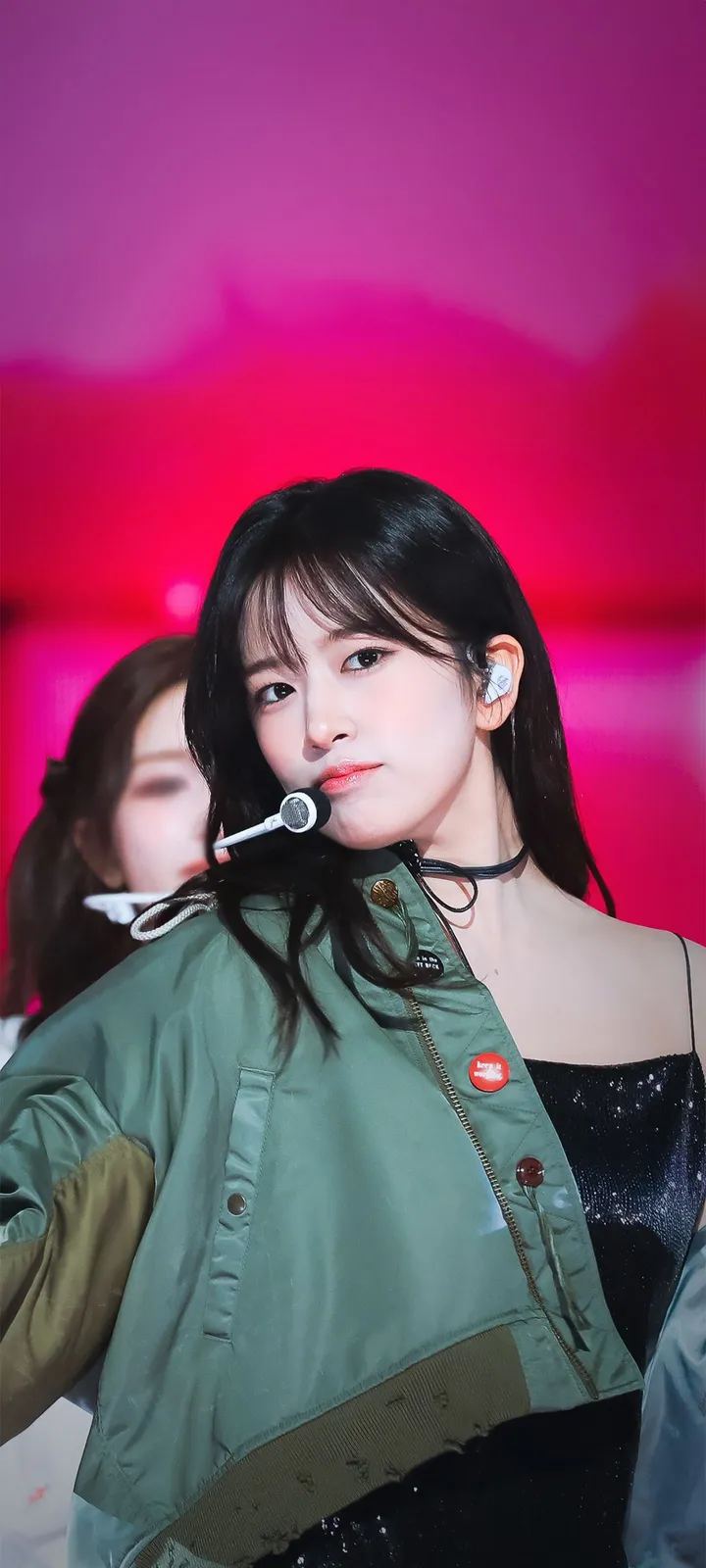 Fond d'écran de verrouillage mobile An Yu-jin 4K HD télécharger — IZ*ONE, IVE