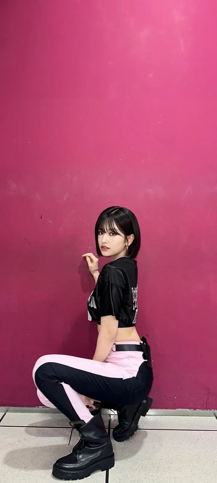 Fond d'écran de verrouillage mobile An Yu-jin 4K HD télécharger — IZ*ONE, IVE