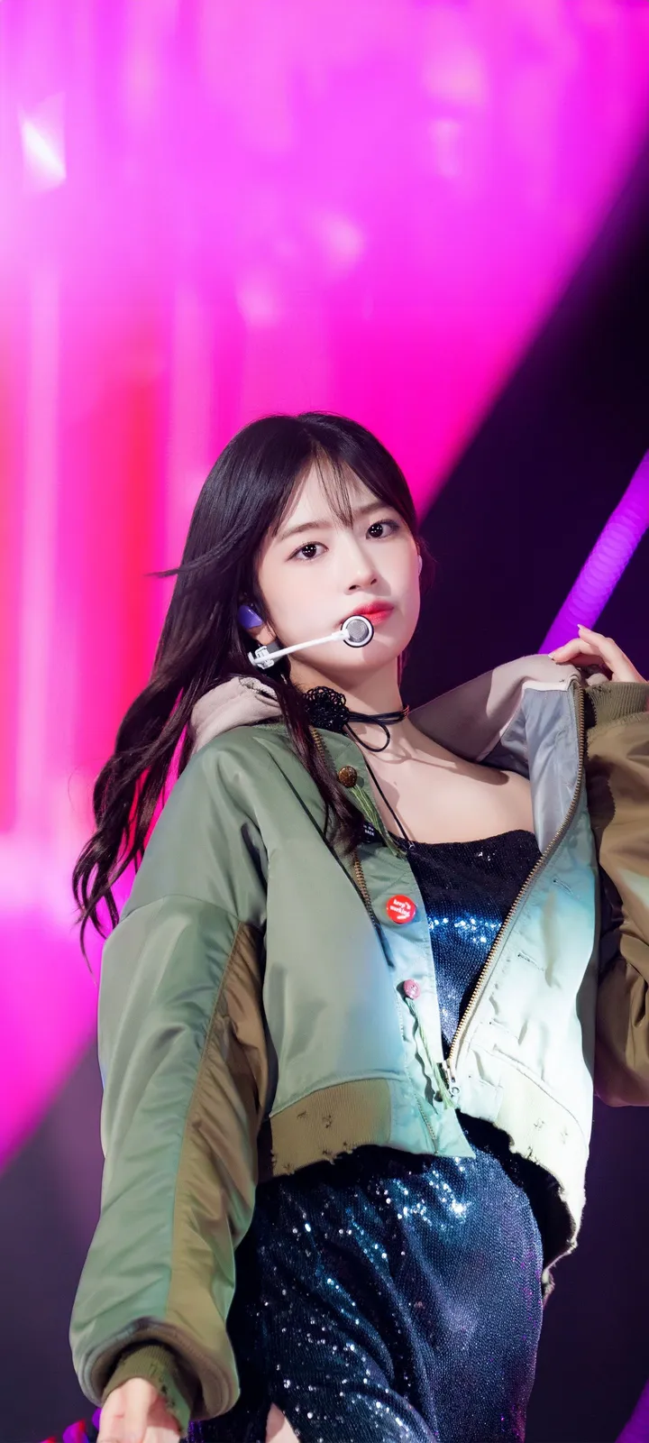 Fond d'écran de verrouillage mobile An Yu-jin 4K HD télécharger — IZ*ONE, IVE