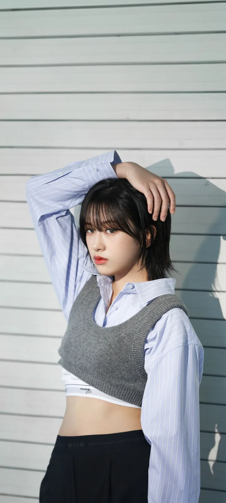 Fond d'écran de verrouillage mobile An Yu-jin 4K HD télécharger — IZ*ONE, IVE