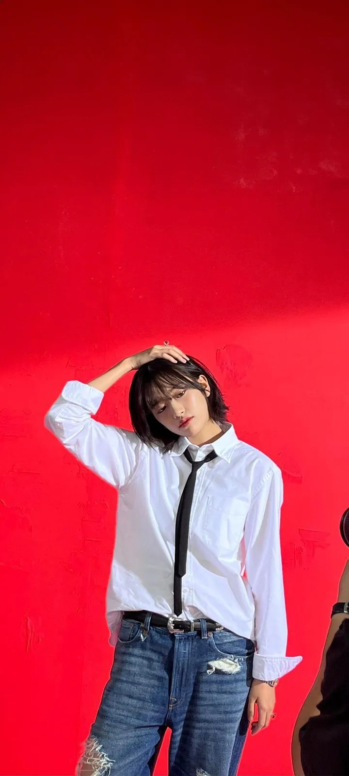 Fond d'écran de verrouillage mobile An Yu-jin 4K HD télécharger — IZ*ONE, IVE
