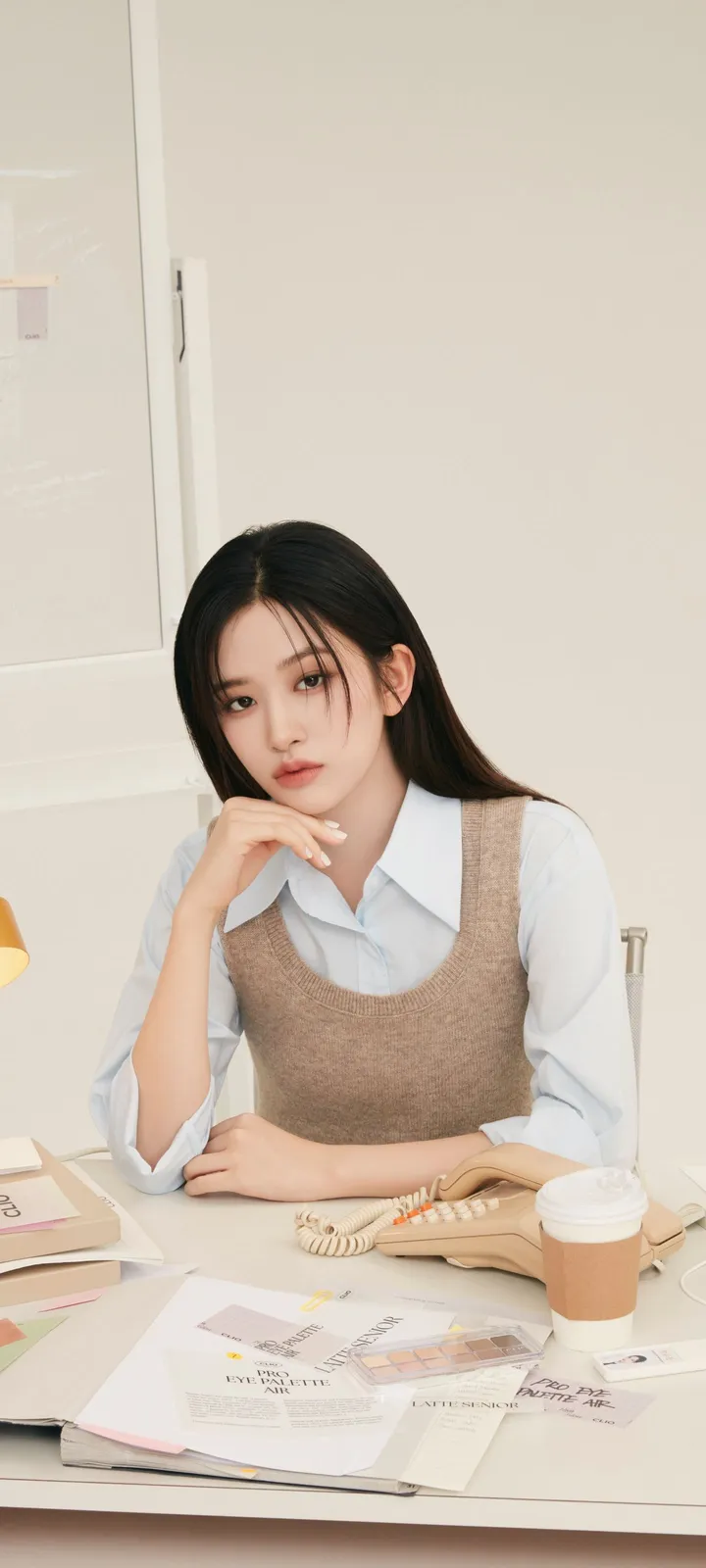 Fond d'écran de verrouillage mobile An Yu-jin 4K HD télécharger — IZ*ONE, IVE
