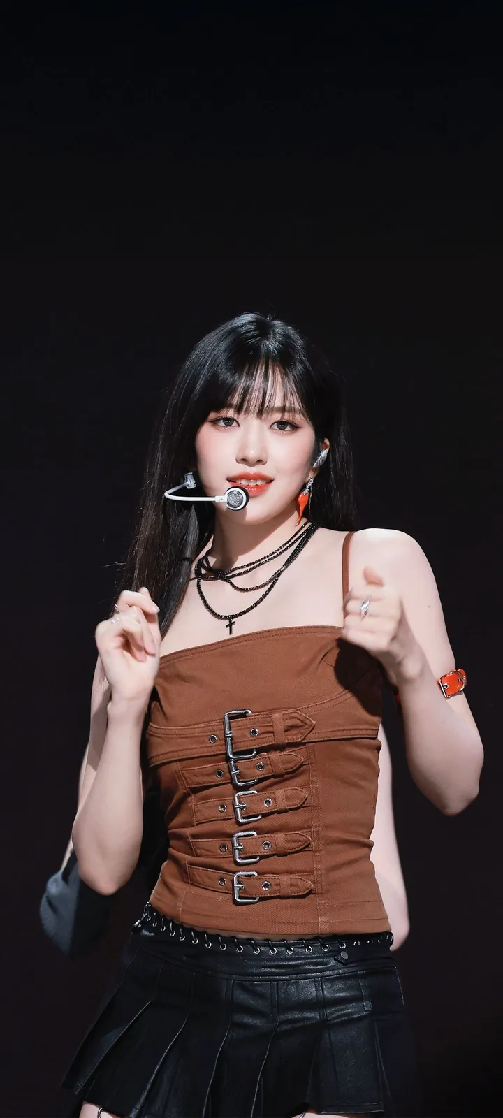 Fond d'écran de verrouillage mobile An Yu-jin 4K HD télécharger — IZ*ONE, IVE