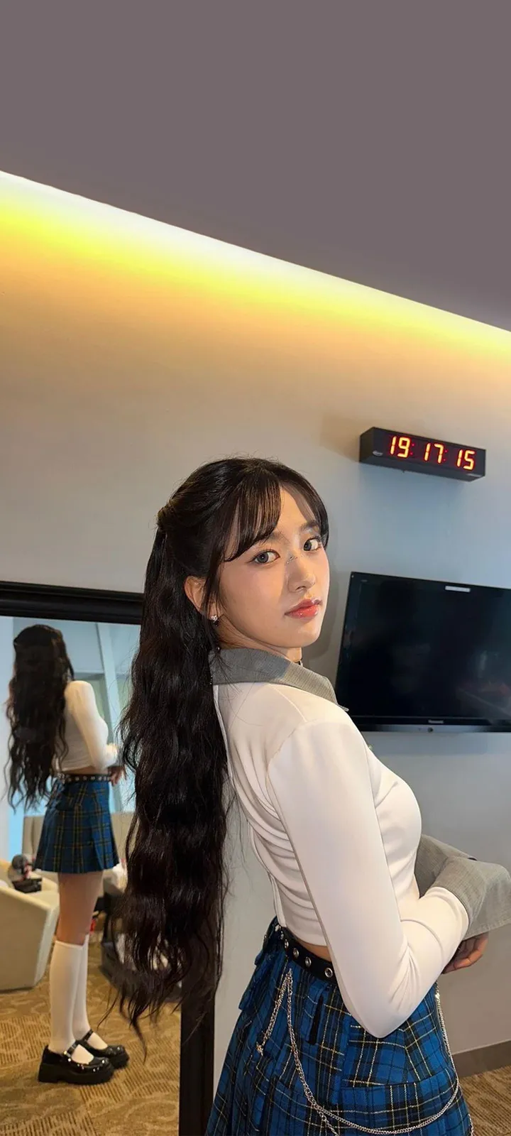 Fond d'écran de verrouillage mobile An Yu-jin 4K HD télécharger — IZ*ONE, IVE