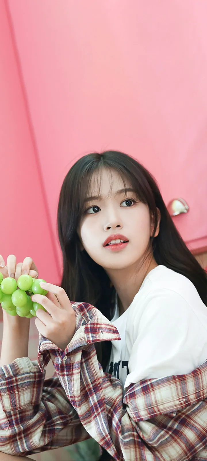 Fond d'écran de verrouillage mobile An Yu-jin 4K HD télécharger — IZ*ONE, IVE