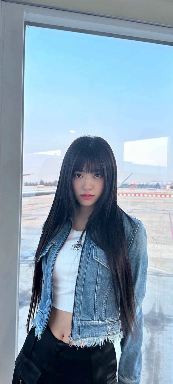 Fond d'écran de verrouillage mobile An Yu-jin 4K HD télécharger — IZ*ONE, IVE