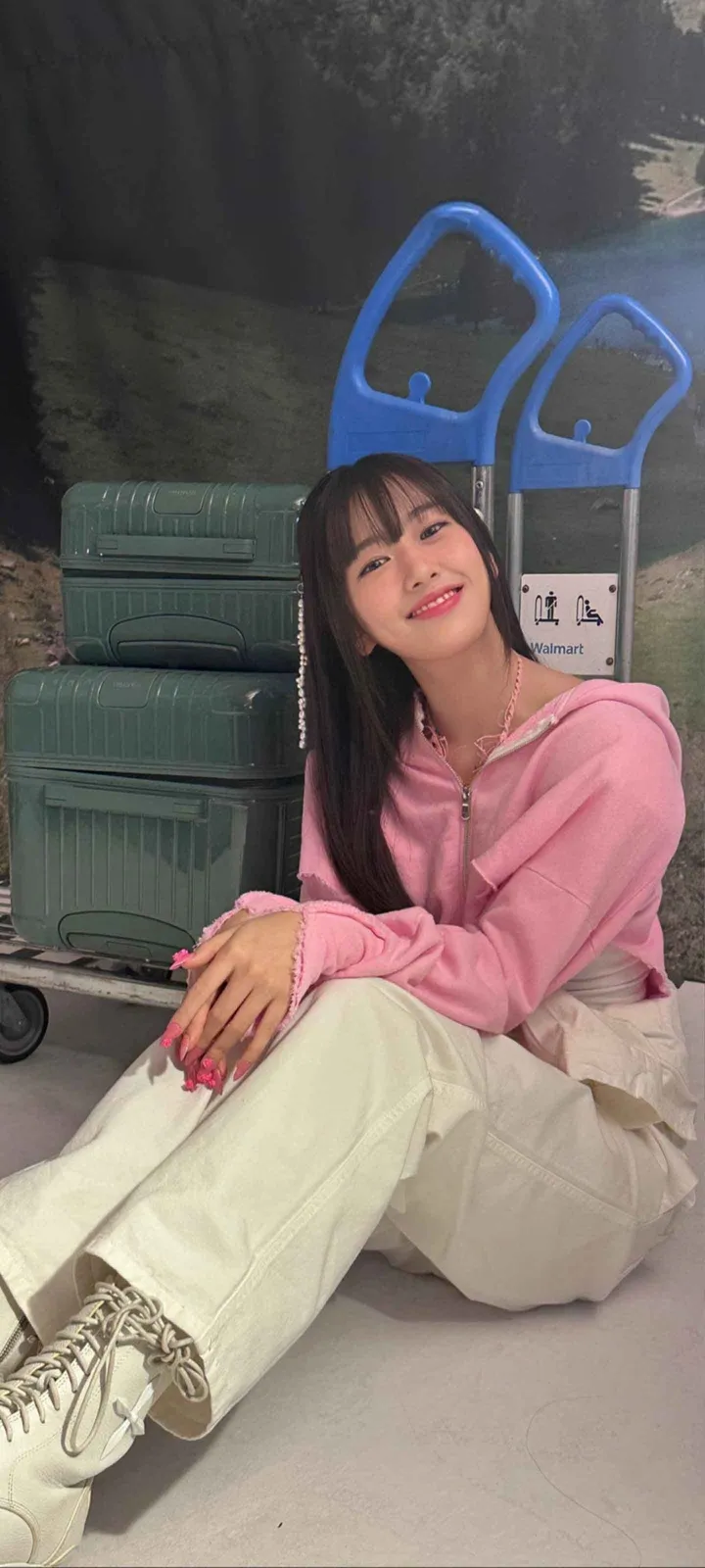 Fond d'écran de verrouillage mobile An Yu-jin 4K HD télécharger — IZ*ONE, IVE