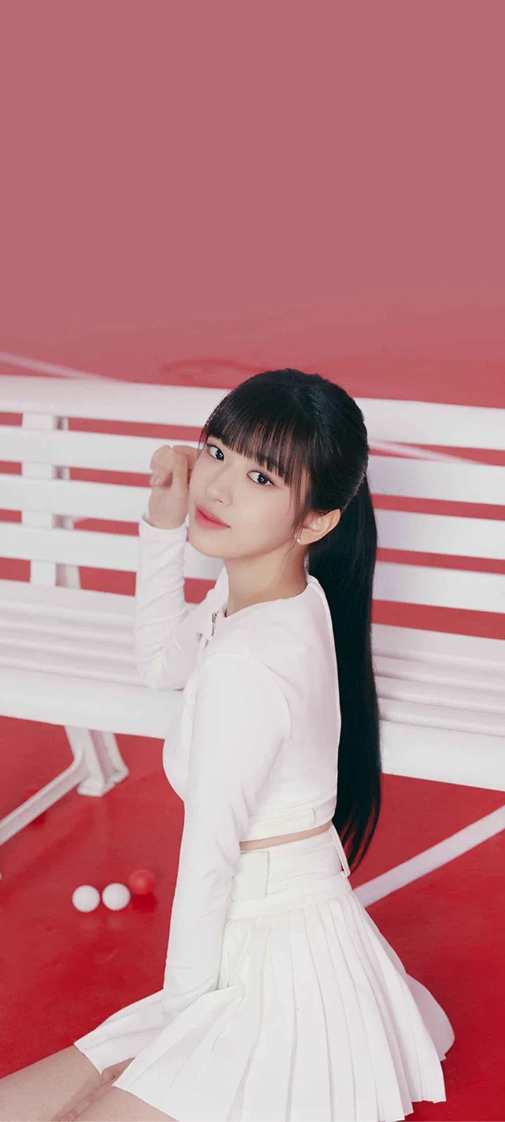 Fond d'écran de verrouillage mobile An Yu-jin 4K HD télécharger — IZ*ONE, IVE