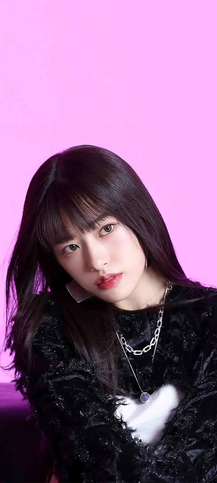 Fond d'écran de verrouillage mobile An Yu-jin 4K HD télécharger — IZ*ONE, IVE