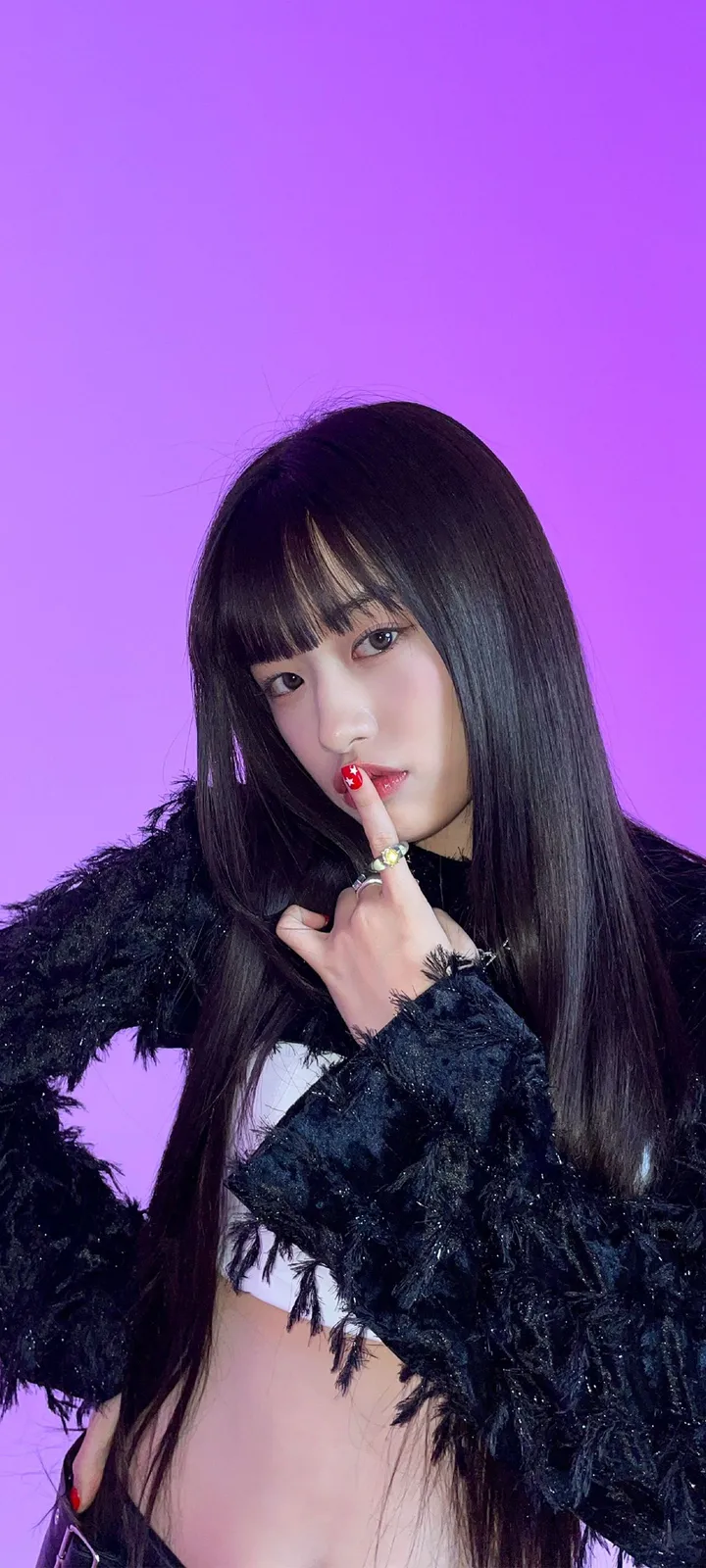 Fond d'écran de verrouillage mobile An Yu-jin 4K HD télécharger — IZ*ONE, IVE