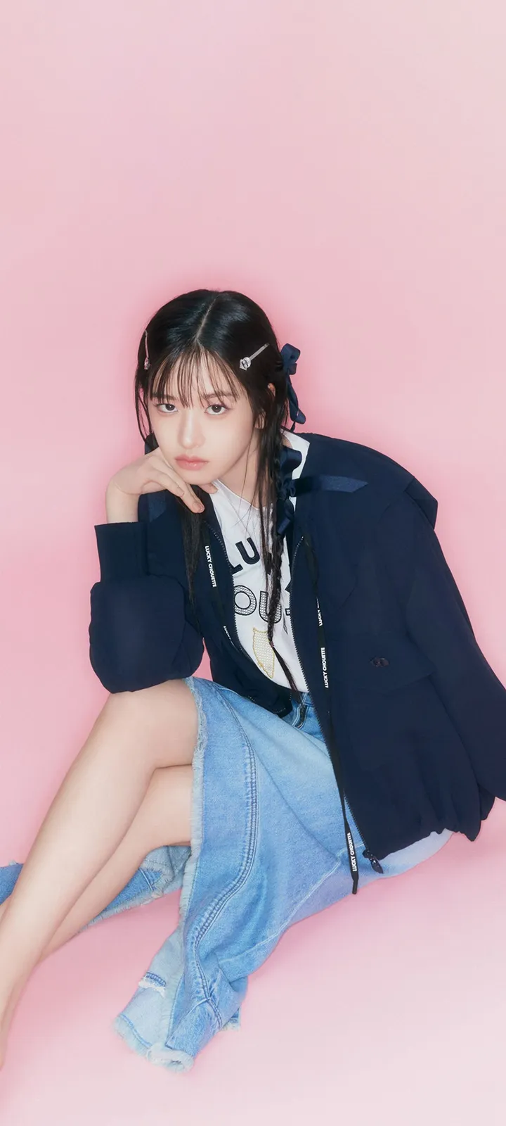 Fond d'écran de verrouillage mobile An Yu-jin 4K HD télécharger — IZ*ONE, IVE
