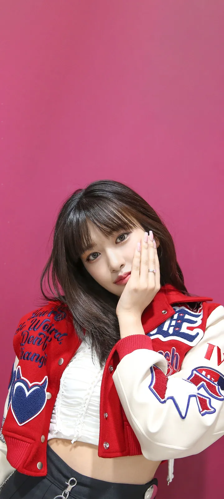 Fond d'écran de verrouillage mobile An Yu-jin 4K HD télécharger — IZ*ONE, IVE