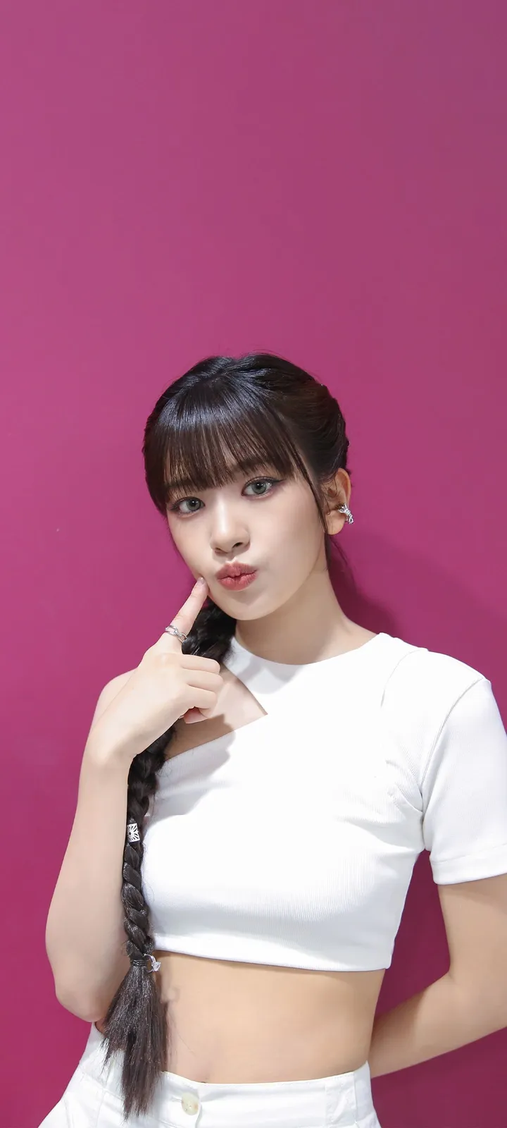Fond d'écran de verrouillage mobile An Yu-jin 4K HD télécharger — IZ*ONE, IVE