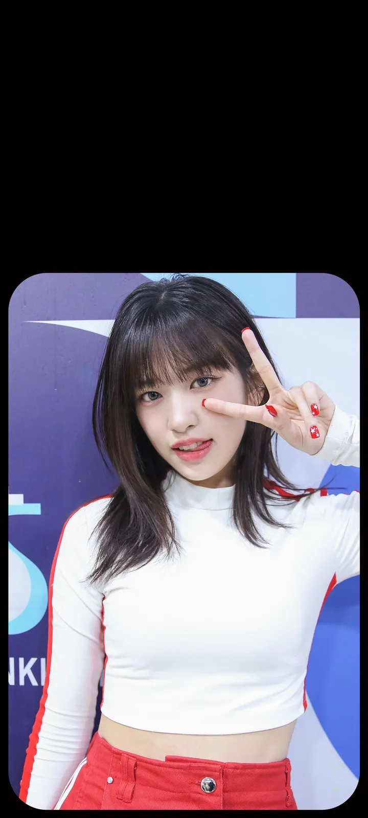 Fond d'écran de verrouillage mobile An Yu-jin 4K HD télécharger — IZ*ONE, IVE