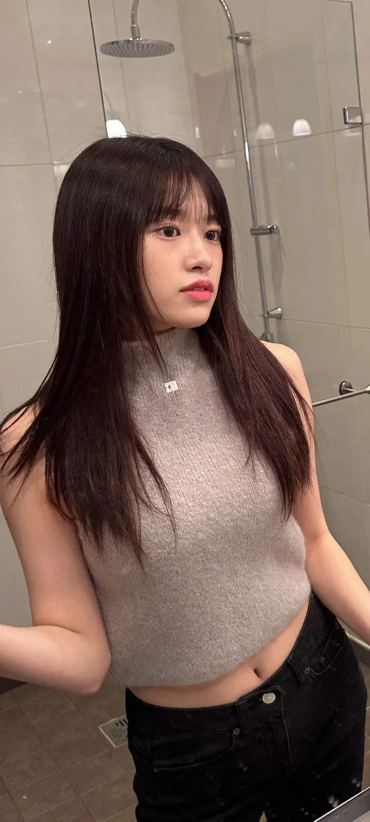 Fond d'écran de verrouillage mobile An Yu-jin 4K HD télécharger — IZ*ONE, IVE