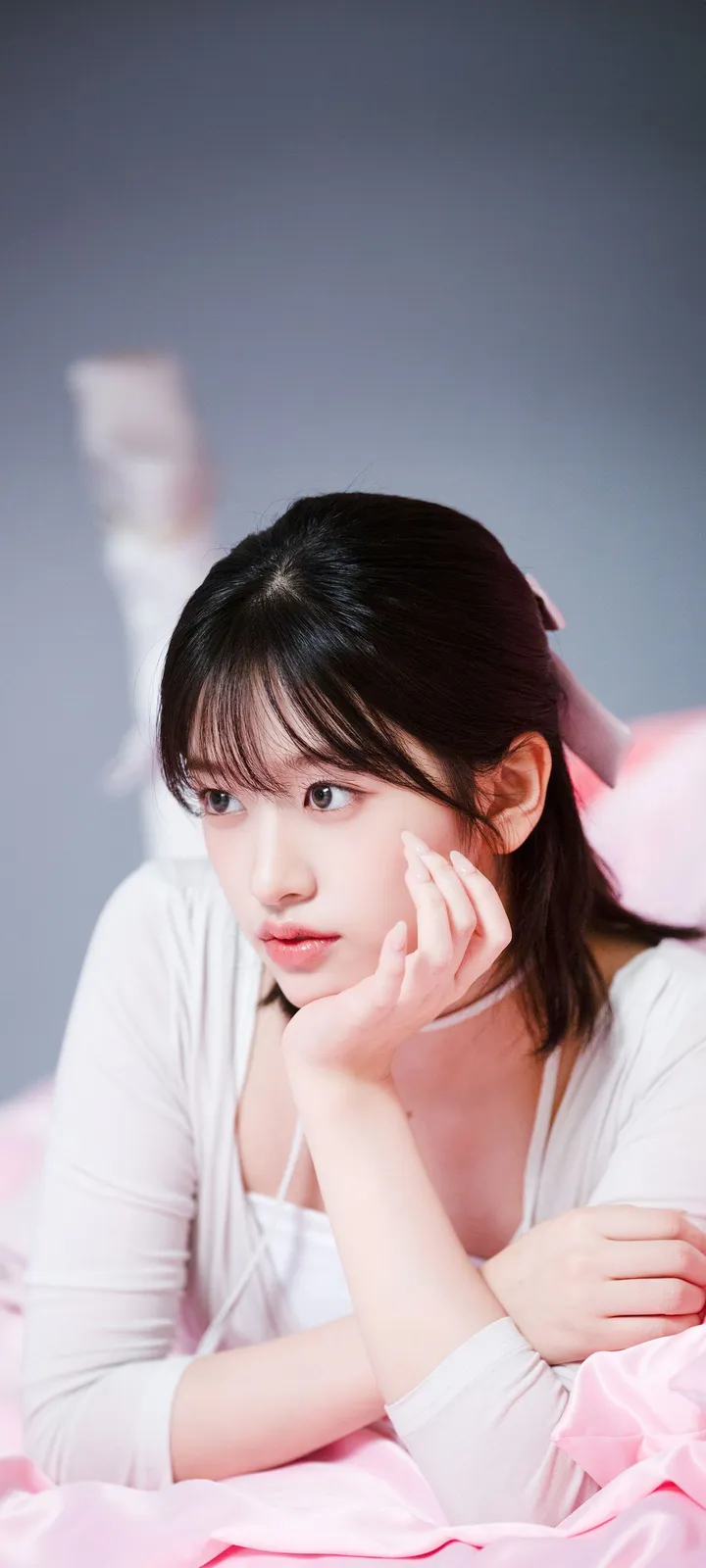 Fond d'écran de verrouillage mobile An Yu-jin 4K HD télécharger — IZ*ONE, IVE