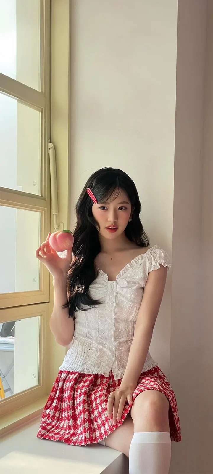 Fond d'écran de verrouillage mobile An Yu-jin 4K HD télécharger — IZ*ONE, IVE
