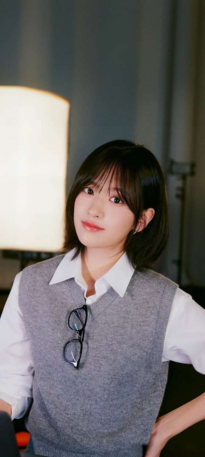 Fond d'écran de verrouillage mobile An Yu-jin 4K HD télécharger — IZ*ONE, IVE