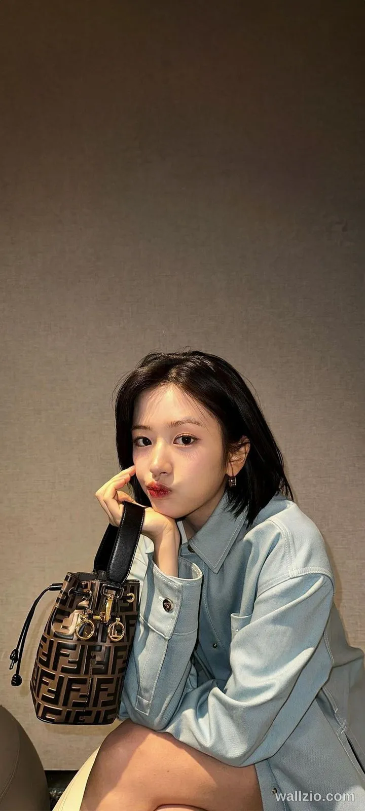 Fond d'écran de verrouillage mobile An Yu-jin 4K HD télécharger — IZ*ONE, IVE