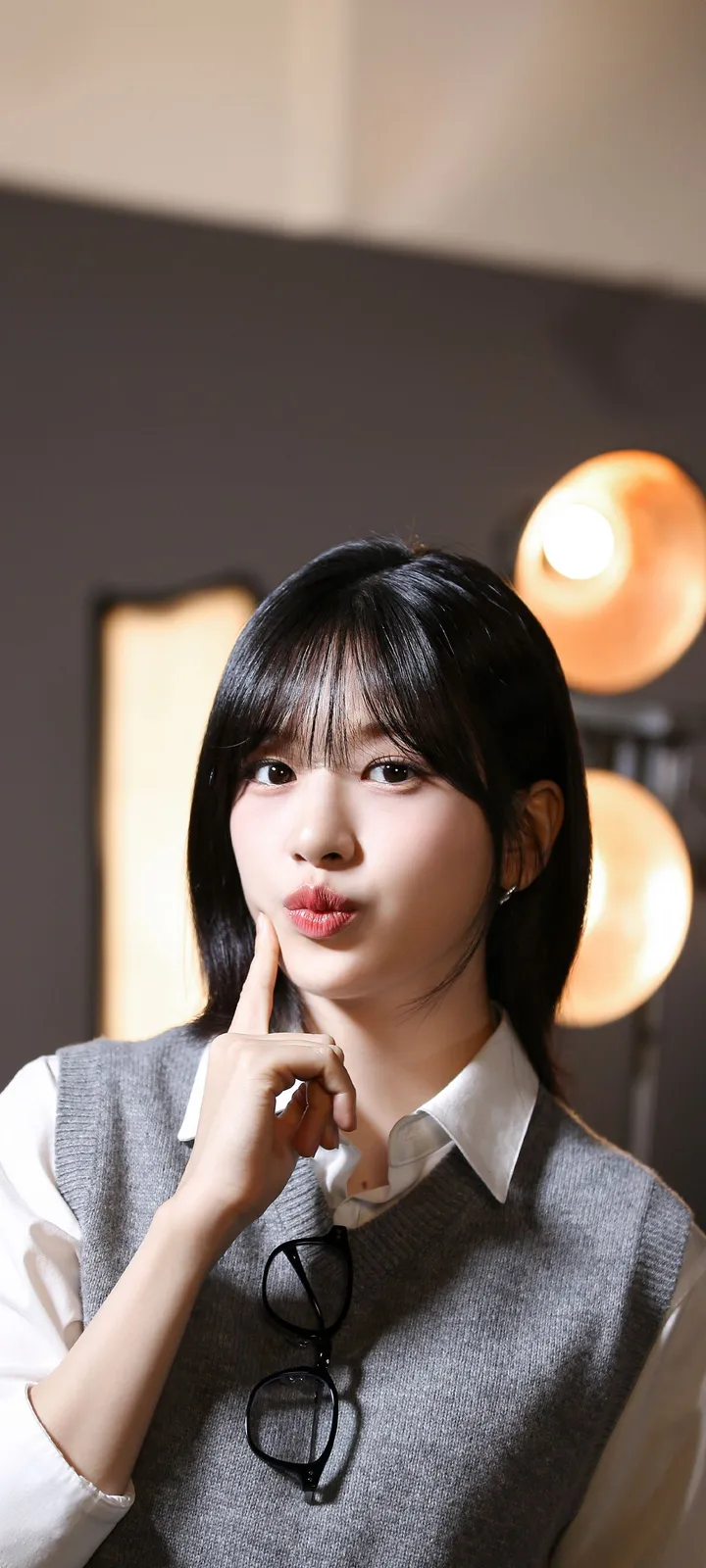 Fond d'écran de verrouillage mobile An Yu-jin 4K HD télécharger — IZ*ONE, IVE