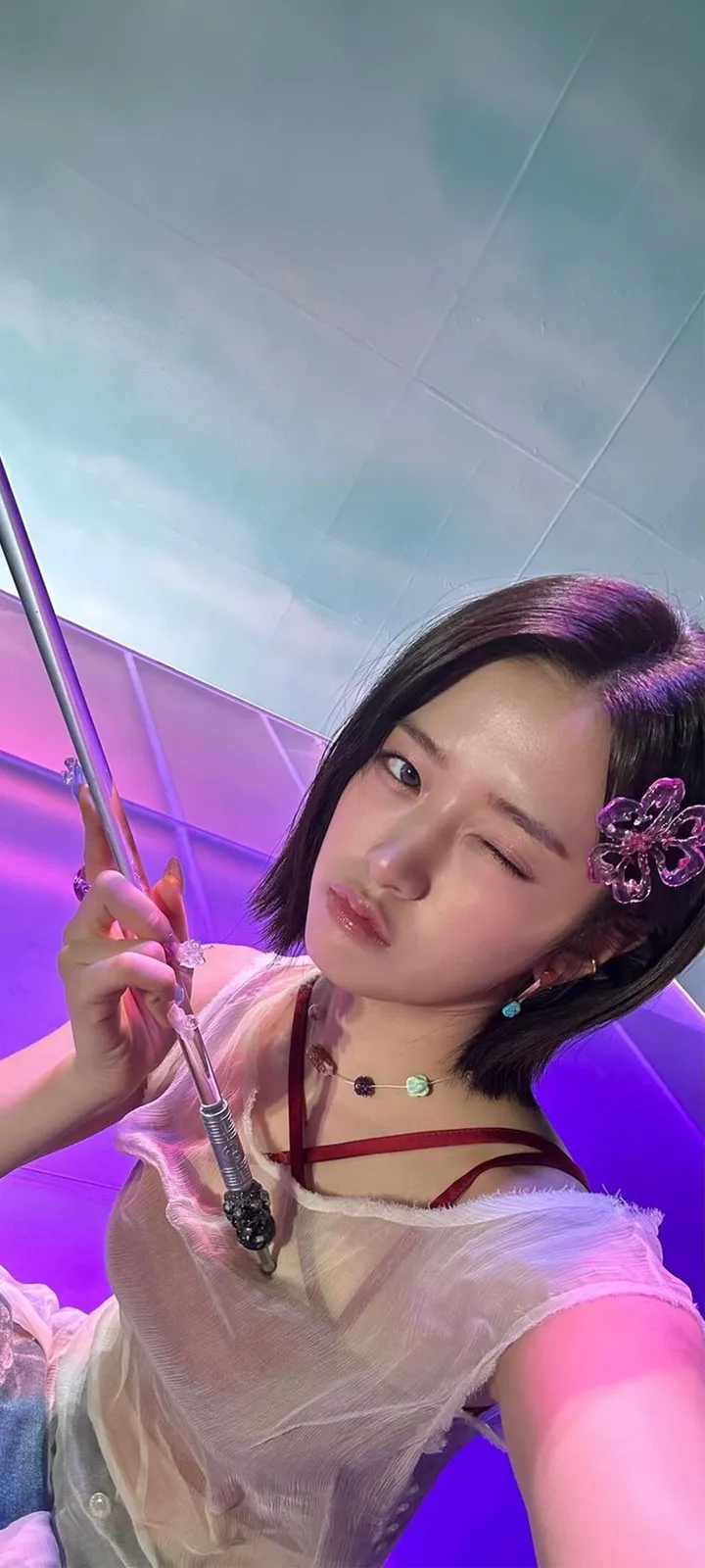 Fond d'écran de verrouillage mobile An Yu-jin 4K HD télécharger — IZ*ONE, IVE