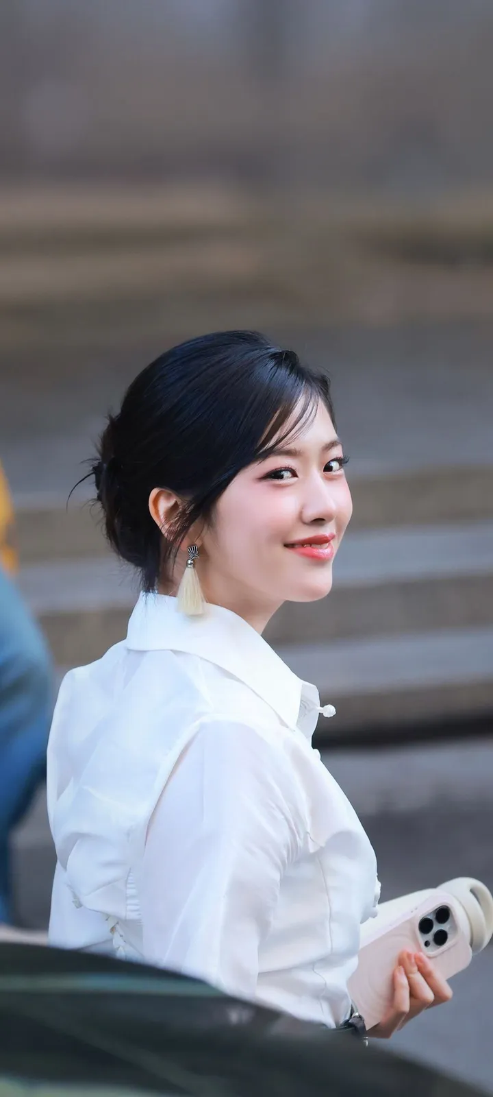 Fond d'écran de verrouillage mobile An Yu-jin 4K HD télécharger — IZ*ONE, IVE
